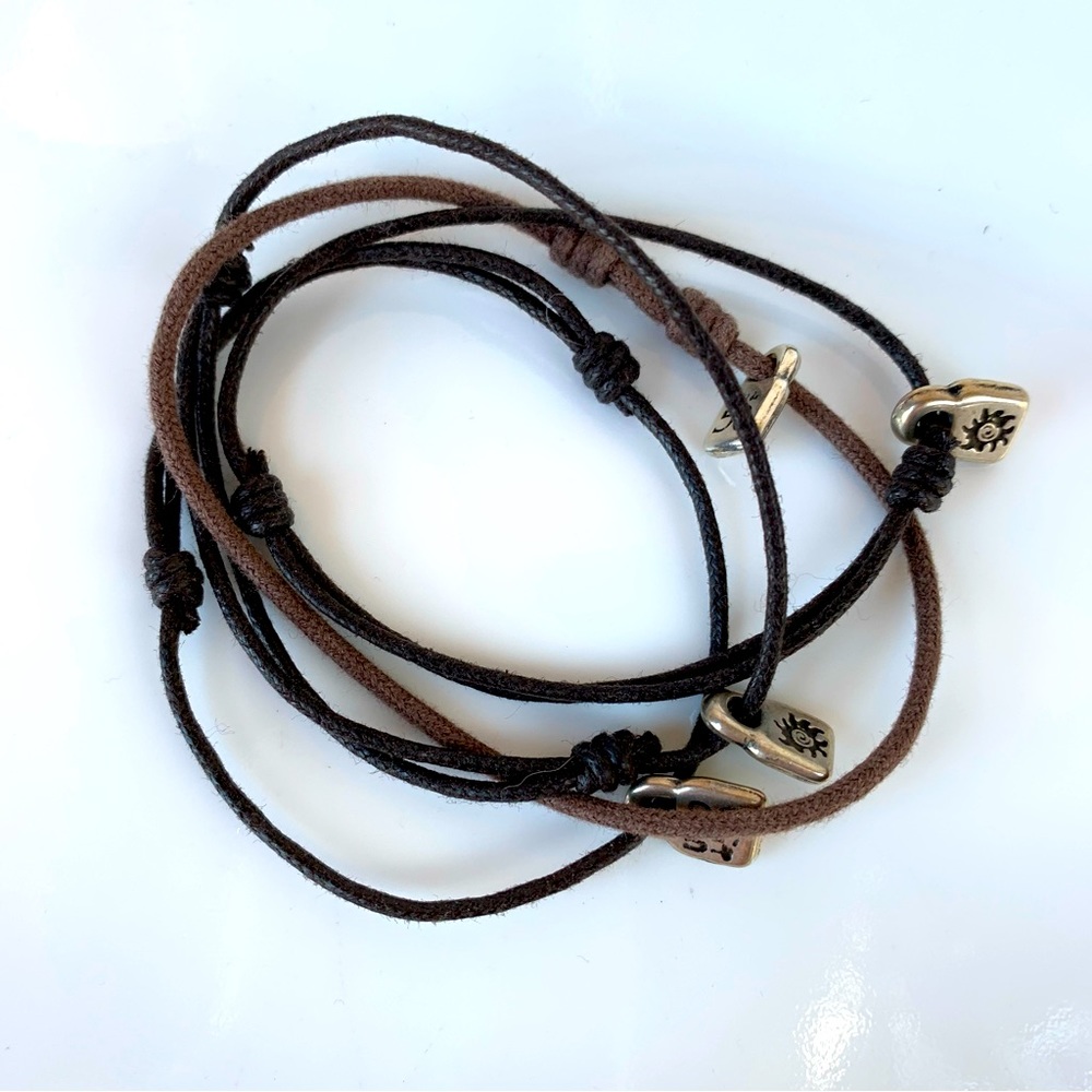 4 Uno De 50 Cotton Bracelets Lock